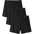 David Archy Men'S Boxer Shorts Bamboo Rayon Breathable & Cool Boxer For Men Loose Fit Men'S Underwear With Fly 3 Or 5 Pack