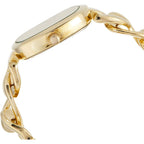 U.S. Polo Assn. Women’S Gold-Tone Chain Bracelet Watch – 38Mm Square Case, Rhinestone Dial, Adjustable Link Strap, Elegant Quartz Dress Watch With Gift-Box
