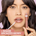 Wet N Wild Megaslicks Lip Gloss, Ultra-Glossy, Vitamin-E Enriched, Ultra-Gloss High Shine Moisturizing, Cruelty-Free & Vegan - Cherish