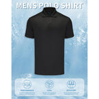 Golf Shirts For Men Regular And Big And Tall Size Golf Polos Dry Fit Mens Polo Shirts Short Sleeve