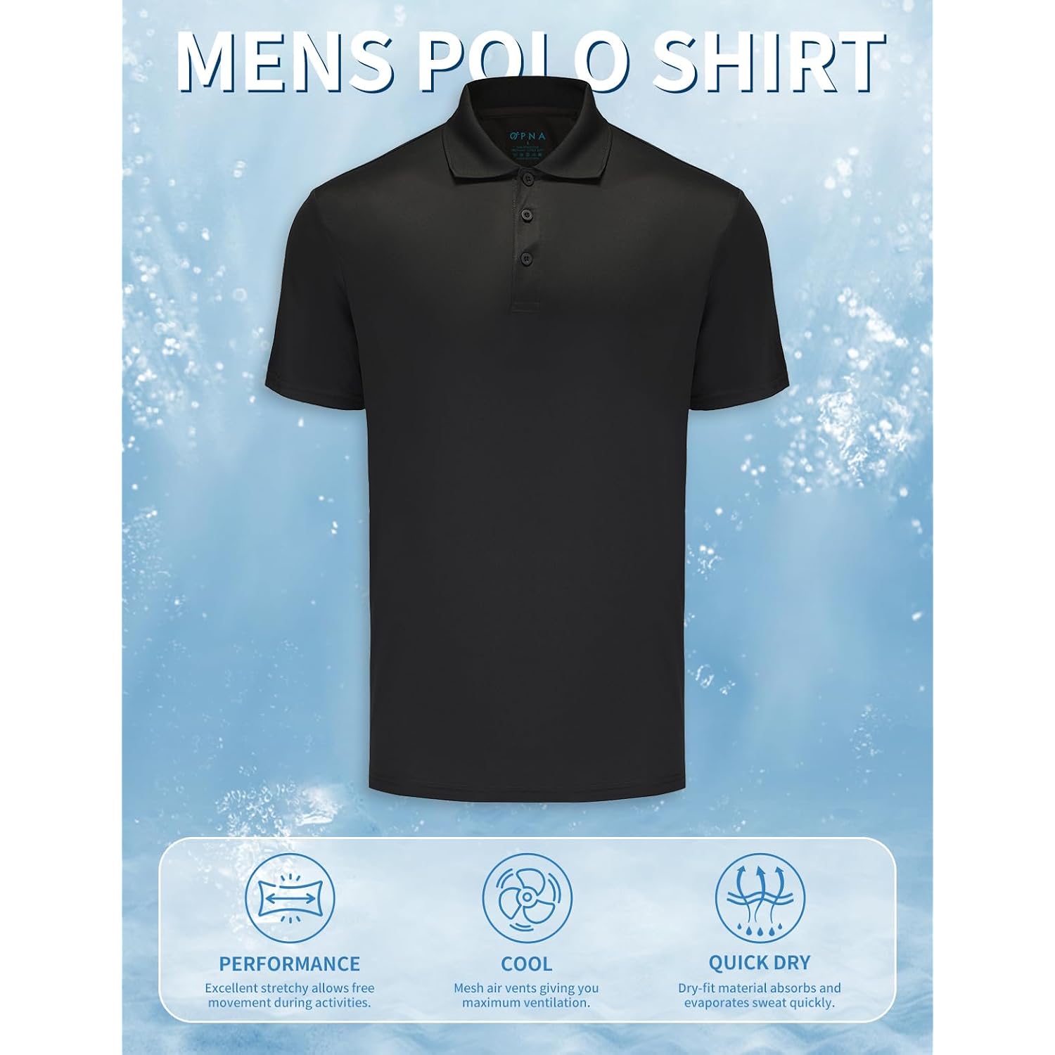 Golf Shirts For Men Regular And Big And Tall Size Golf Polos Dry Fit Mens Polo Shirts Short Sleeve