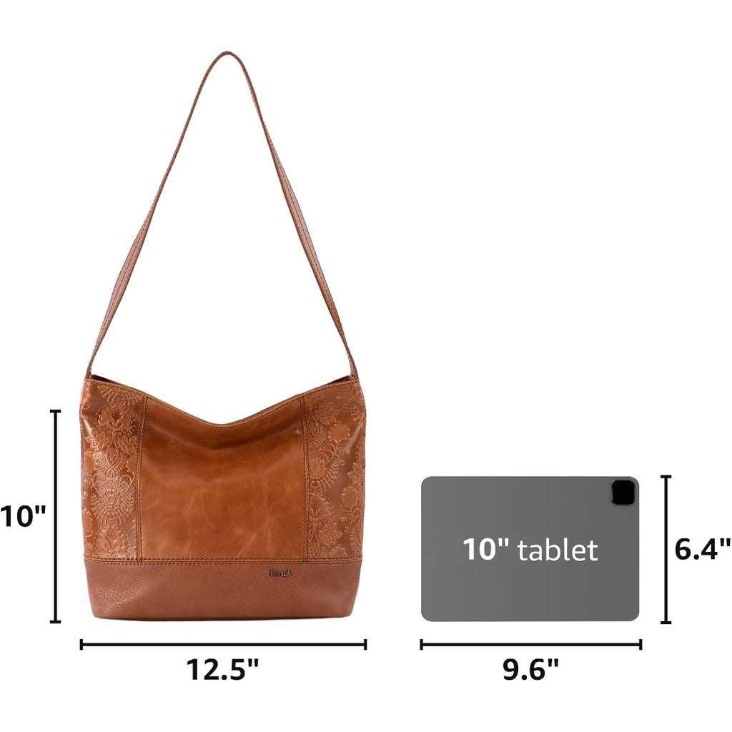 The Sak De Young Hobo Bag - Premium Leather Women'S Handbag For Everyday & Travel - Durable, Large Purse With Zipper Pocket
