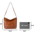 The Sak De Young Hobo Bag - Premium Leather Women'S Handbag For Everyday & Travel - Durable, Large Purse With Zipper Pocket
