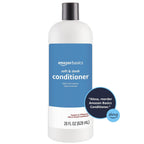 Amazon Basics Soft & Sleek Anti-Frizz Conditioner For Dry Or Damaged Hair With Argan Oil & Silk Proteins, 28 Fluid Ounce