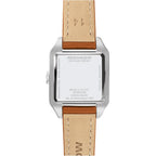 Movado Heritage 1917 Women’S Swiss Quartz Leather Petite Square Watch, 25Mm
