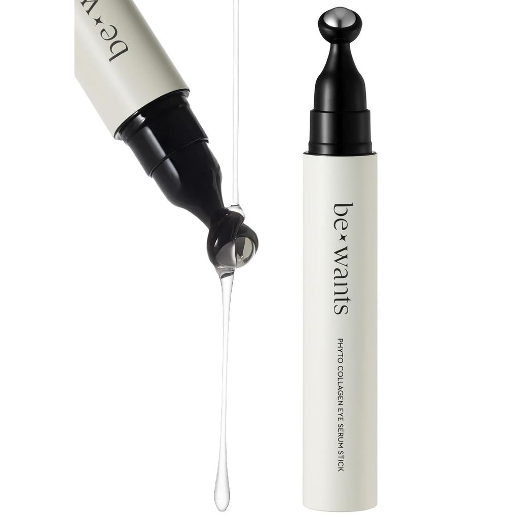 Bewants Instant Eye Bag Remover For Puffiness, Serum Roller For Dark Circles And Puffiness, Under Eye Treatment With Bamboo Water, Vegan Collagen (1 Pack)