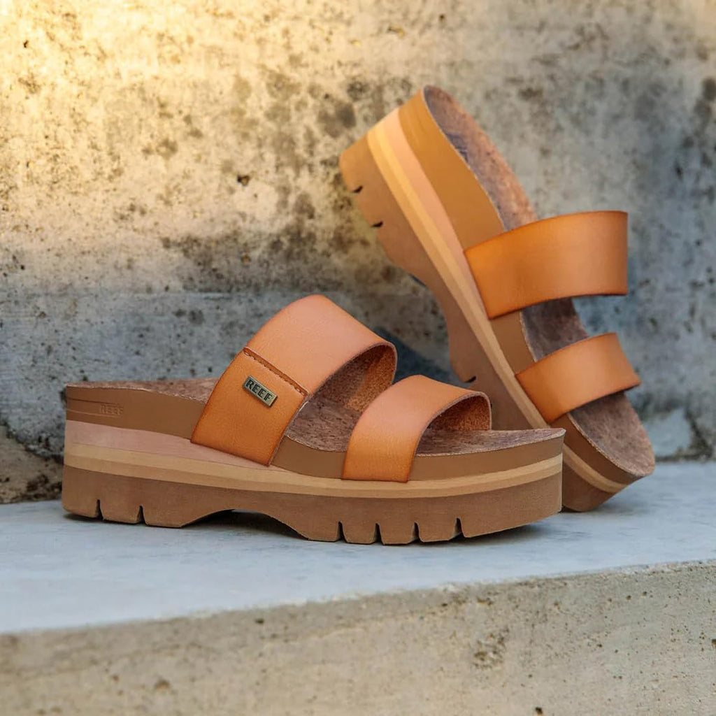 Reef Cushion Vista Higher Women'S Platform Fashion Sandal, Arch Support, Ultra Soft Cushion Footbed
