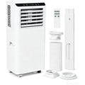 8,000 Btu Portable Air Conditioners, Portable Ac Unit For Basement & Bedroom, Remote & Auto Evaporation, 4-In-1 Cooling Unit, Floor Ac, Covers Rooms Up To 350 Sq.Ft, Sleep Mode, Remote Control