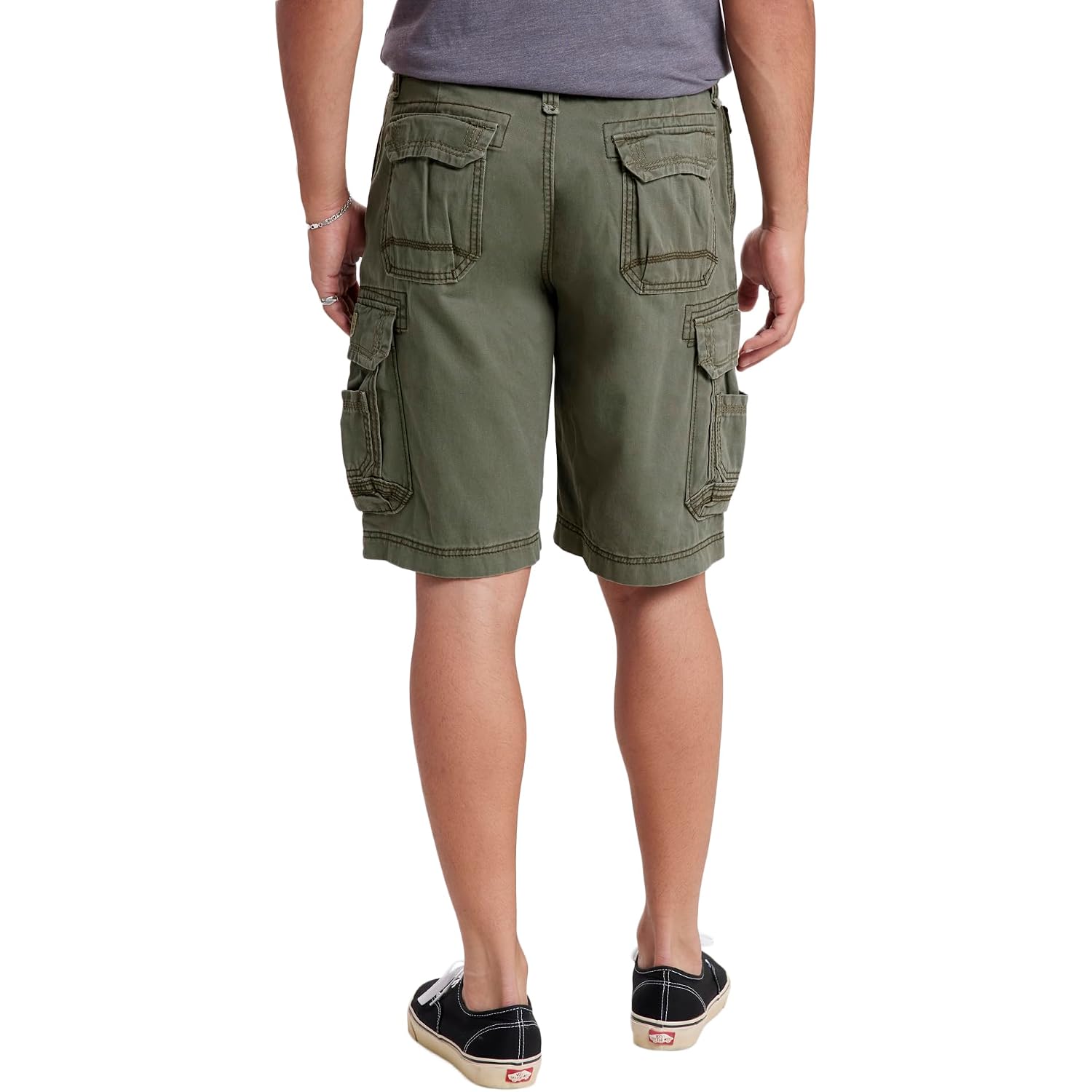 Unionbay Men'S Survivor Belted Cargo Short-Reg And Big & Tall Sizes