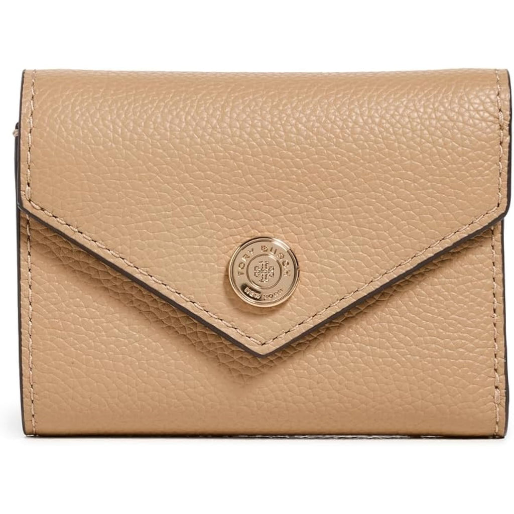 Tory Burch Women's Pebble Envelope Small Wallet, Biscotti, One Size