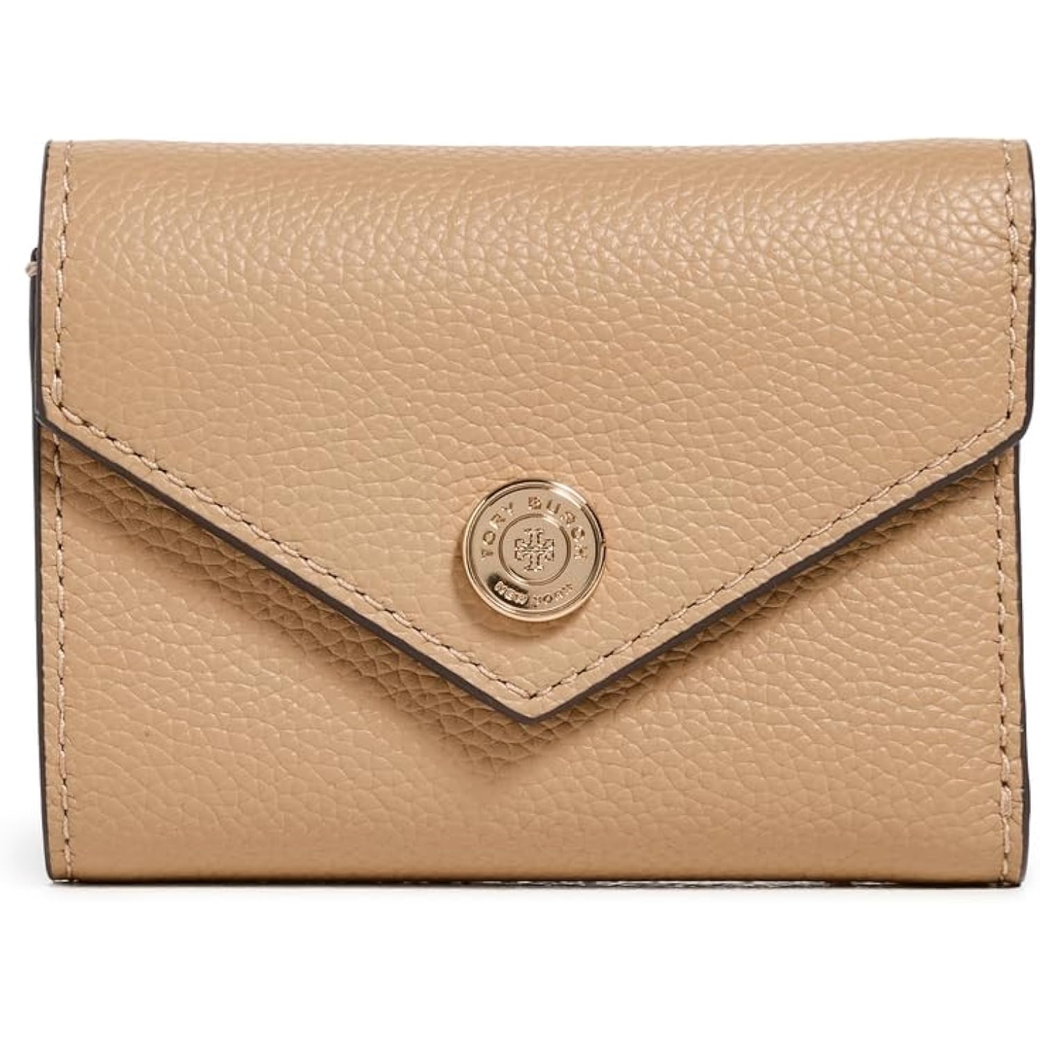 Tory Burch Women's Pebble Envelope Small Wallet, Biscotti, One Size