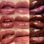 ENTROPY Makeup Glossy Lip Tint – Juicy Glow Line/Non-Sticky Hydrating Lip Gloss Tint, High Shine Finish, Buildable Sheer Color, Lip & Cheek Makeup - Amber Charm (Warm Brick Red) | glossy lip tint, Non-sticky lip tint, Juicy glow lip gloss
