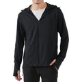 Men'S Upf 50+ Sun Protection Outdoor Lightweight Full Zip Hoodie Jacket Long Sleeve Fishing Hiking Performance Shirt