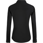 Regular, Petite & Tall XS-6XL Women's Stretch Long Sleeve Button Down Dress Shirts Solid Business Casual Work Blouse