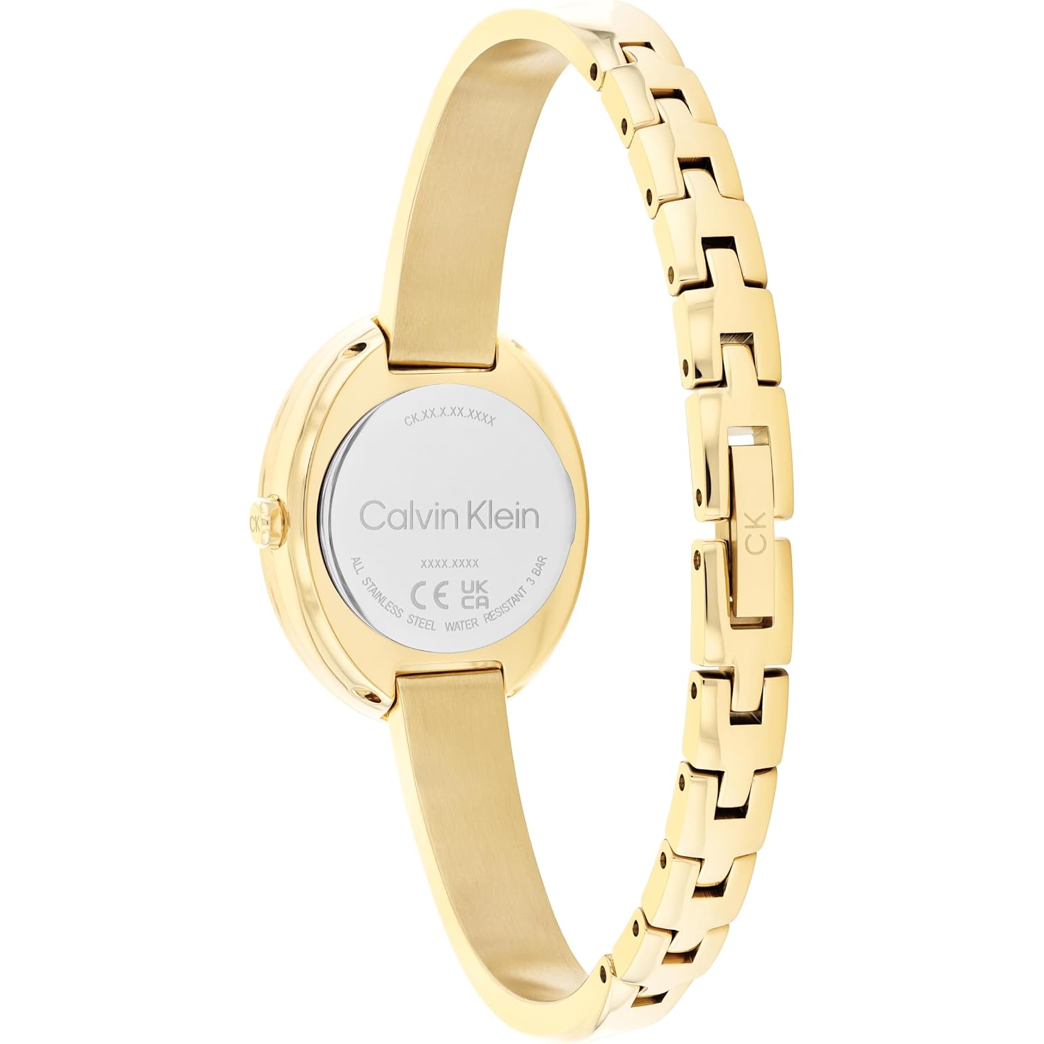 Calvin Klein Women'S Twisted Bezel - 24Mm 2H Quartz Watch - Adjustable Stainless Steel Bangle - Water Resistance 30 Meters – Premium Fashion For All Occasions - Gift For Her