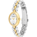 Coach Sammy Women'S 2H Quartz Watch Gift Set With Matching Adjustable Jewelry Bracelet - Oval Case - Minimalist Style - Gift For Her - 22.5Mm