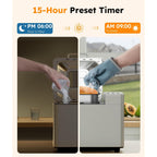 2LB Bread Maker Machine, OSIPOTO 17 in 1 Automatic Stainless Steel Bread Machine, Non-stick, Beginner-Friendly Controls, 15 Hour Timer, Easy to Clean Low Noise, High Success Rate for Homemade Bread