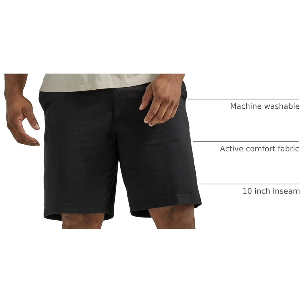Lee Men’S Big & Tall Extreme Motion Flat Front Short