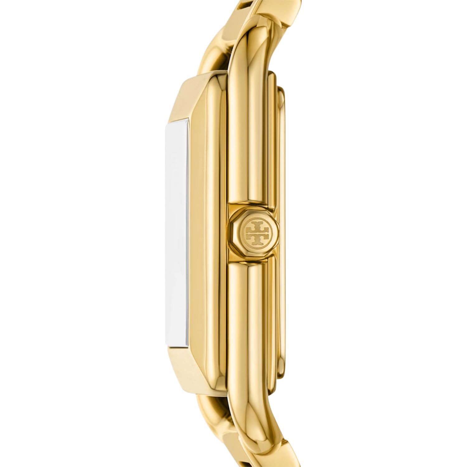 Tory Burch Women'S Kira Square Three-Hand Stainless Steel Watch