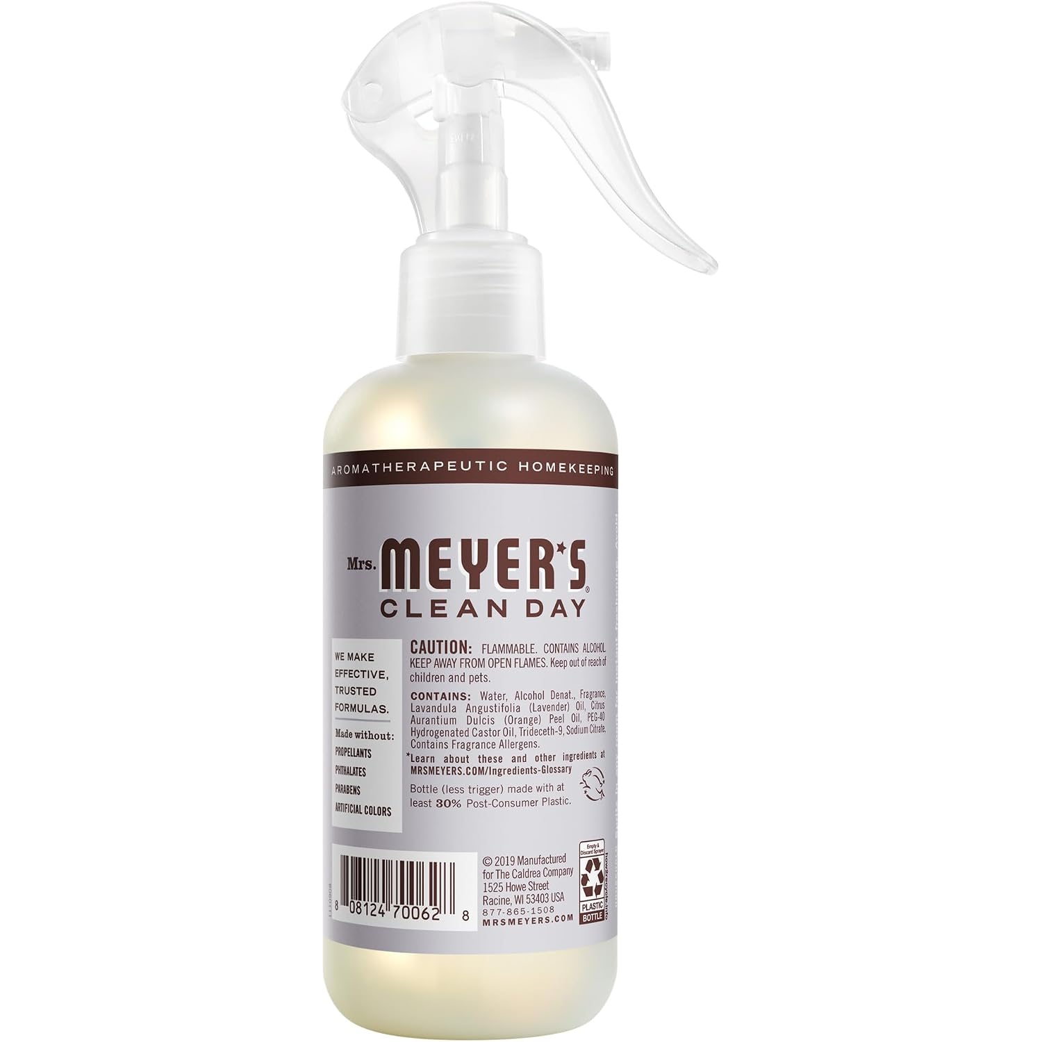 Mrs. Meyer'S Clean Day Room Spray, Lavender Scent, 8 Fl Oz Bottle - 3 Pack