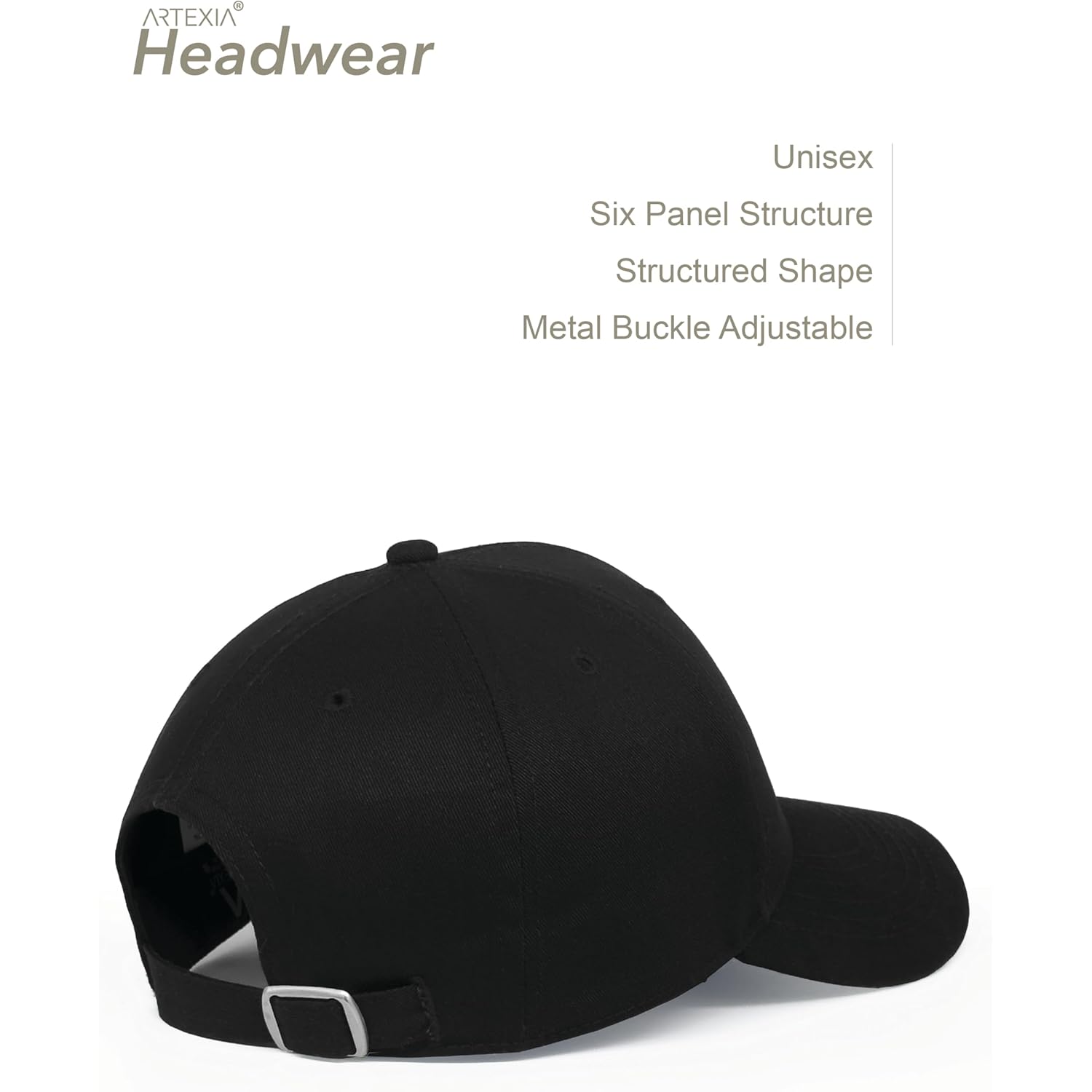 Artexia Baseball Cap 100% Cotton Hats for Men Hats for Women Cooling Performance Womens Baseball Caps
