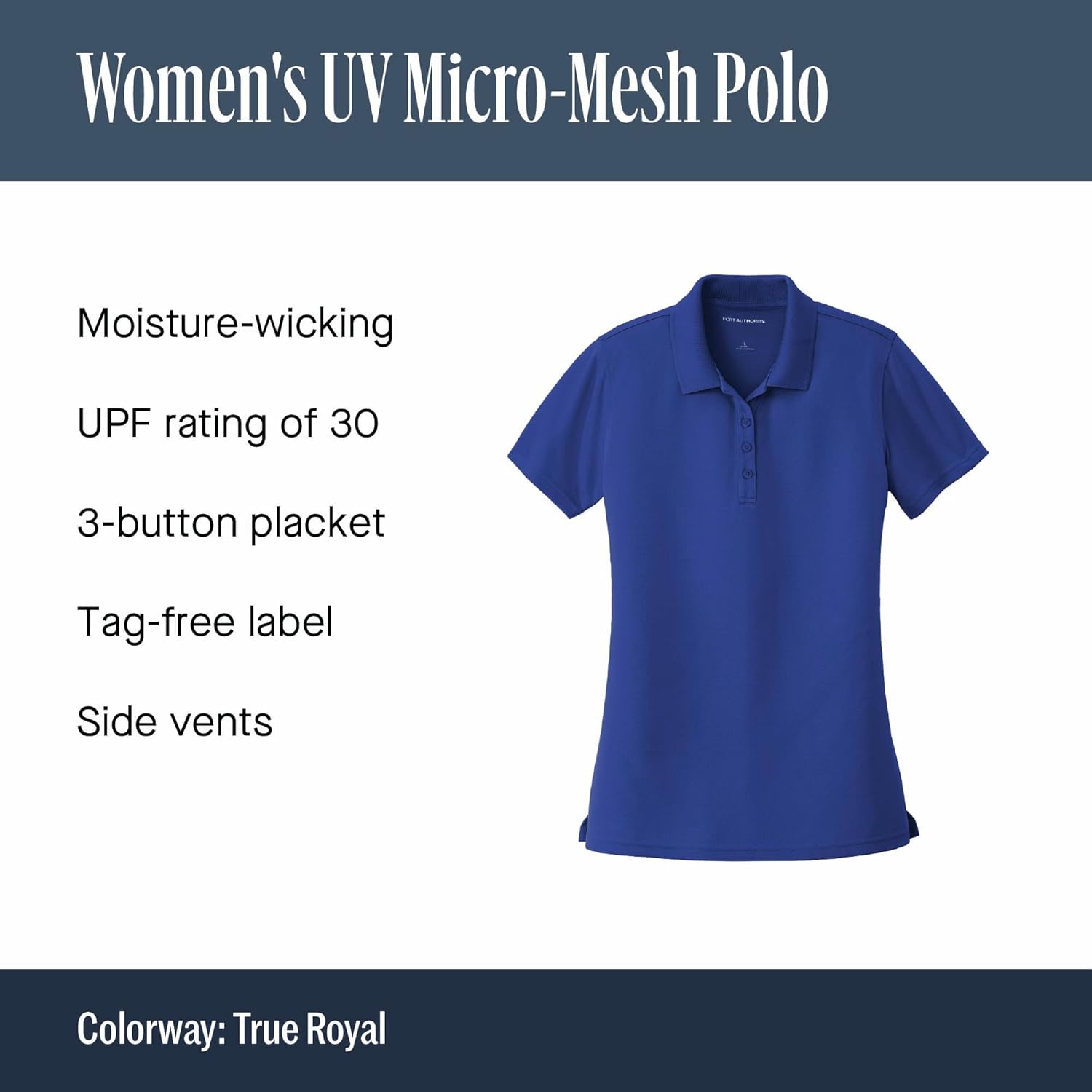 Women's Dry Zone UV Micro-Mesh Polo Shirt
