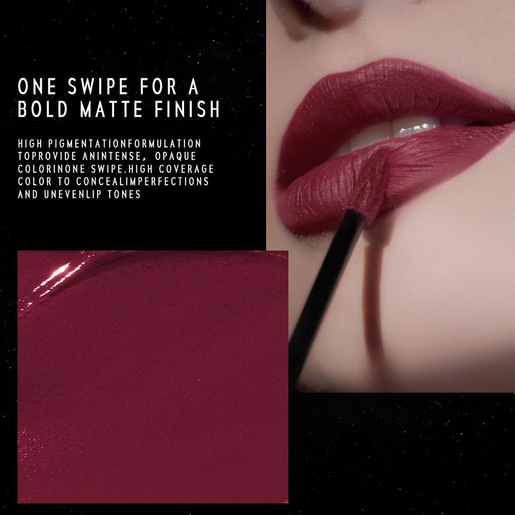 Eternal Lip Matte, 05 Artemis - Warm Pink, One-Swipe Bold Matte Finish, High Pigment Full Coverage, Long-Lasting, Transfer-Proof & Smudge-Resistant Liquid Lipstick, Feather-Light Texture