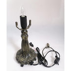 Huimeiju Hmj8033 Metal Base With Diameter 8 Inch Table Lamp Glass Lampshade