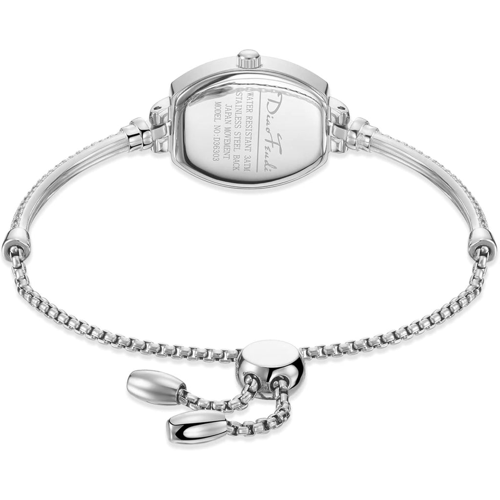 Petite Bracelet Watch For Women, Gifts For Girlfriend Diamond Dress Analog Watch Waterproof