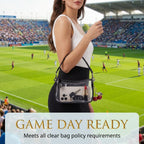 Clear Bag For Stadium Events Clear Purse For Women Stadium Swinger Bag For Events, Concert, Work | Clear