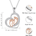 Pregnancy Gifts for First Time Mothers: Mom to be Sterling Silver Necklace Bracelet Earrings for Expecting Women Gifts for Pregnant Wife Daughter Sister Friends