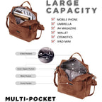 WYFJNX PU Leather Backpack Purse for Women Fashion Multipurpose Design Handbag Ladies Shoulder Bags Travel Backpack Brown