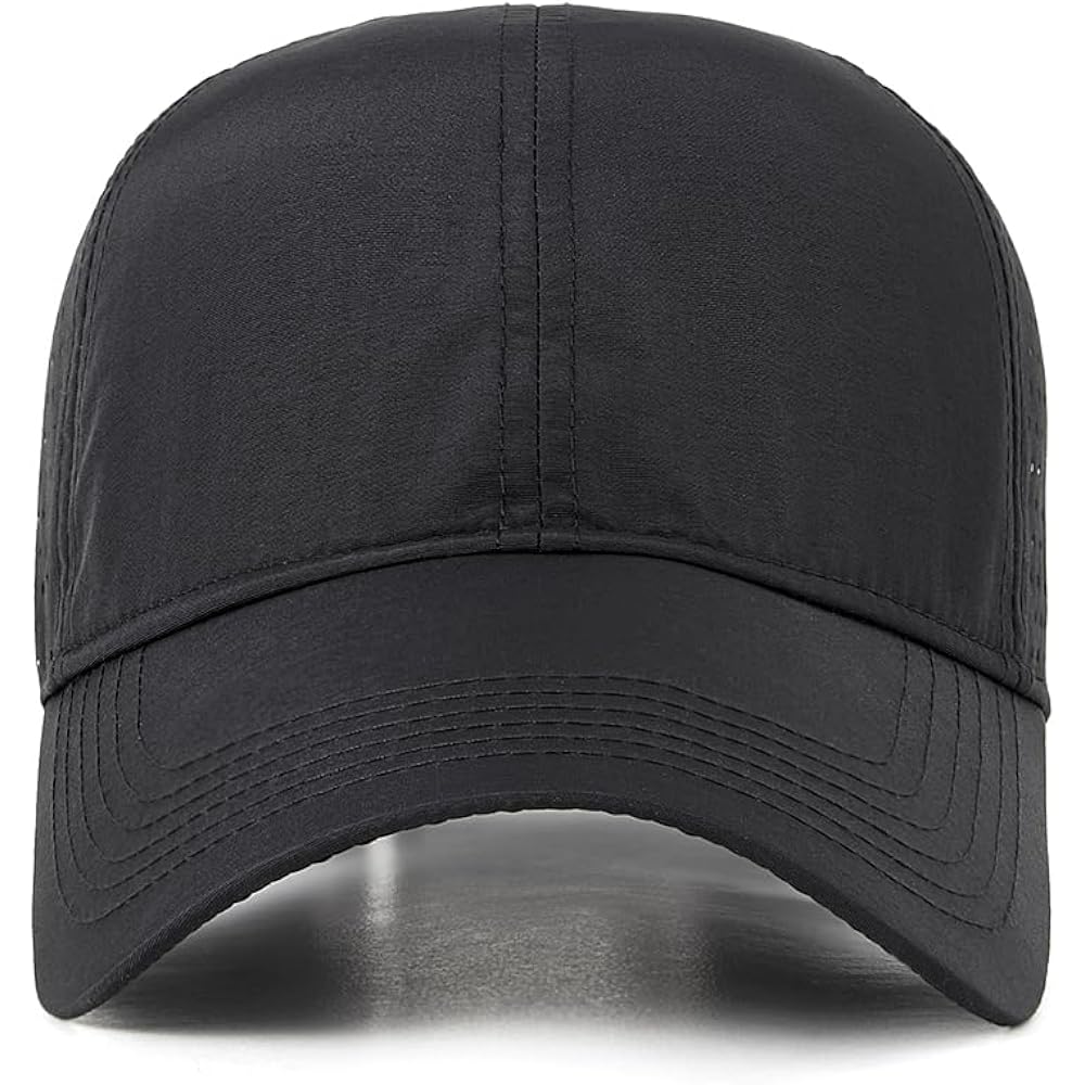 Quick Dry Baseball Cap For Men Women Adjustable Mesh Breathable Upf50+ Outdoor Sports Snapback Golf Cap