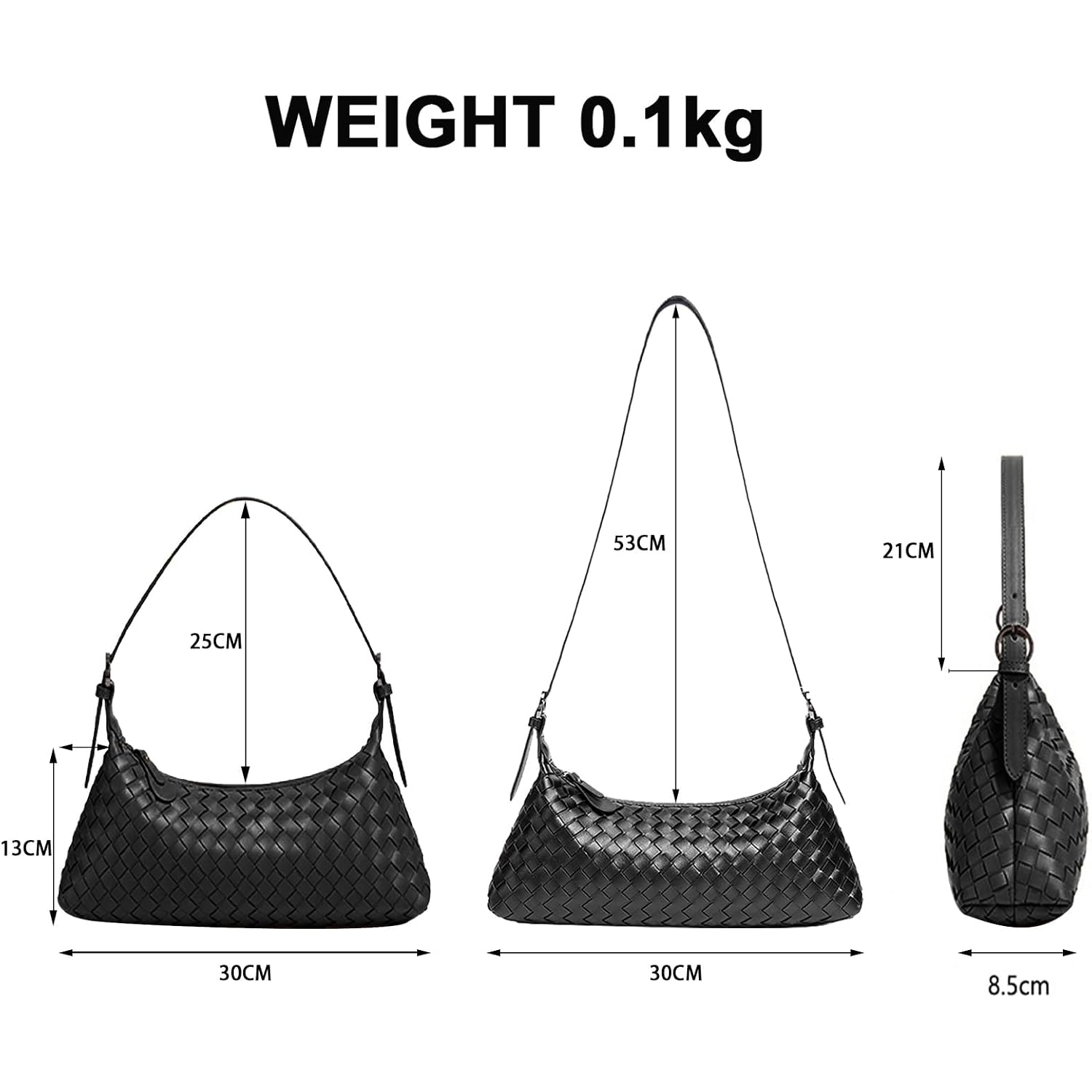 Handbags Shoulder Bags For Women Small Bags Women'S Woven Tote Bag Crossbody Handbag Travel Hand Bag Purse Hobo