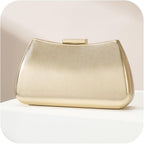CHUNLI Dressy Clutch Purses for Women Formal PU Leather Bags Evening Clutch Handbag for Weddings, Proms, and Parties