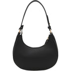 FashionPuzzle Small Crescent Shoulder Bag Underarm Purse