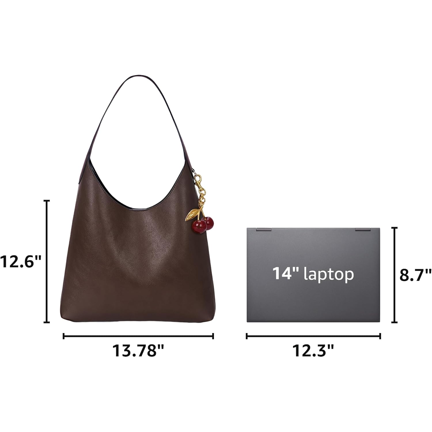 Faux Suede Hobo Bags Vegan Leather Shoulder Bag Tote For Women Medium Slouchy Designer Handbags Purses Fall Fashion