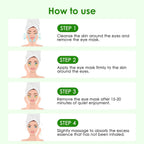 Gold Cucumber Under Eye Patches - 60 Pcs Hydrogel Eye Mask For Dark Circles & Wrinkles, With Collagen, Hyaluronic Acid & Castor Oil - Hydrating & Smoothing Treatment Gift Set For Men & Women