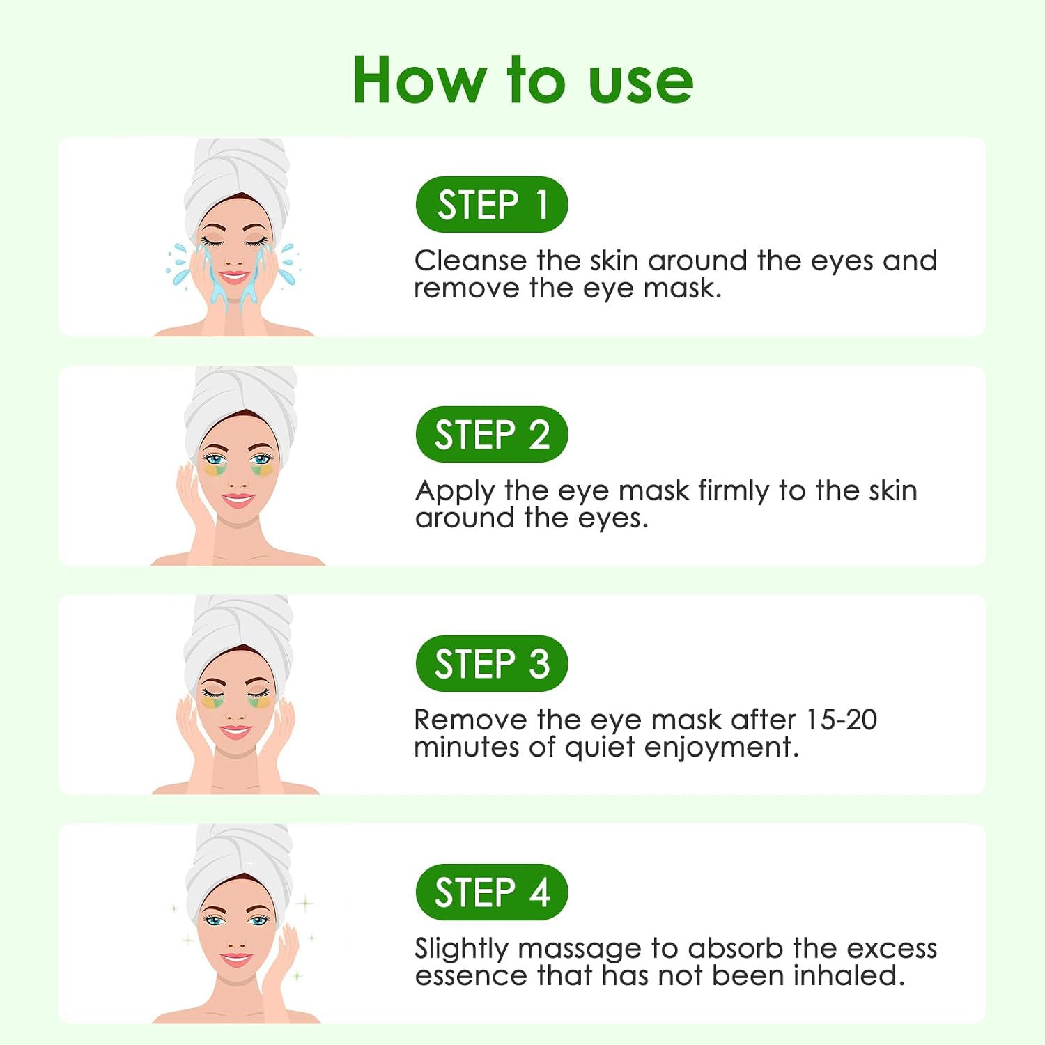 Gold Cucumber Under Eye Patches - 60 Pcs Hydrogel Eye Mask For Dark Circles & Wrinkles, With Collagen, Hyaluronic Acid & Castor Oil - Hydrating & Smoothing Treatment Gift Set For Men & Women