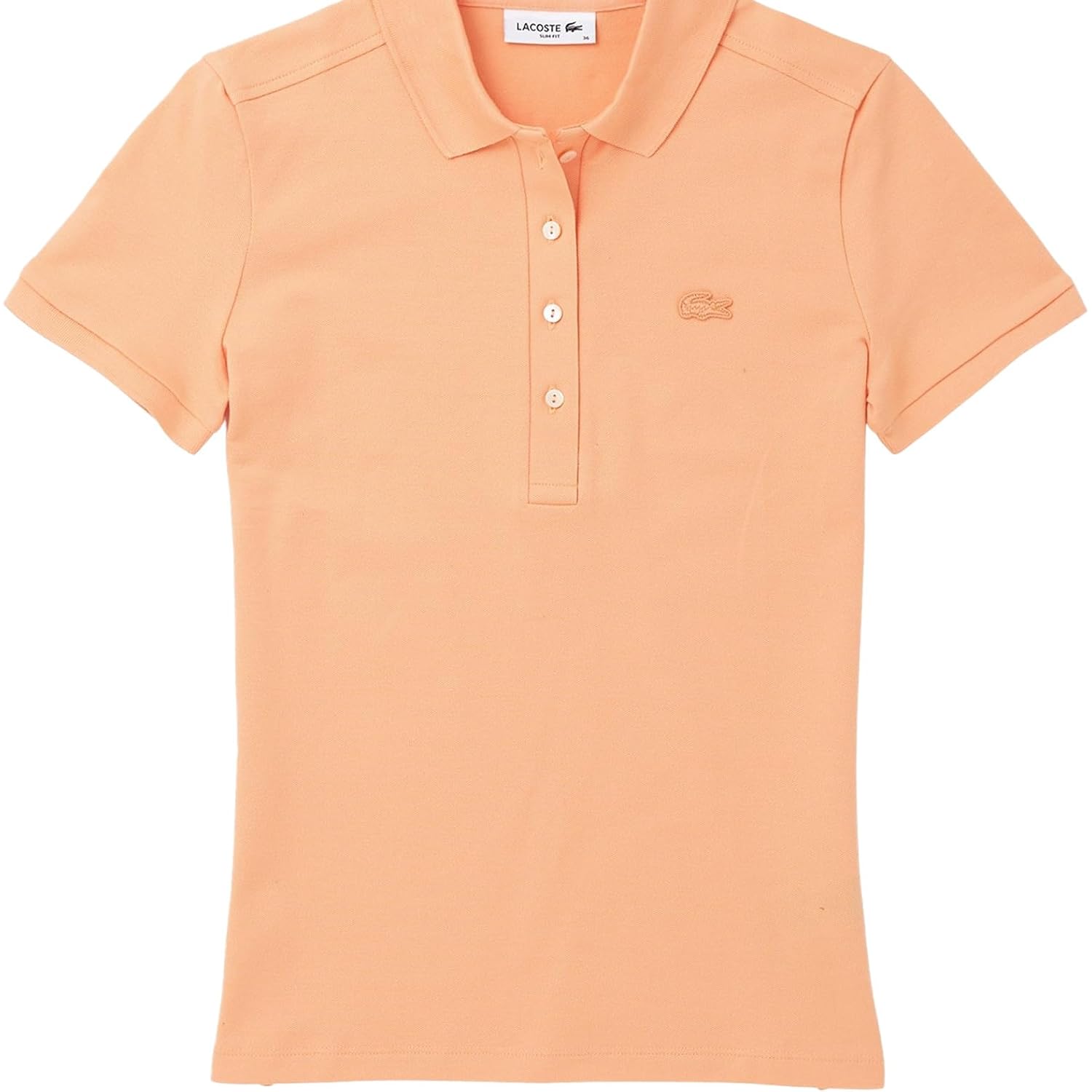 Lacoste Women'S L.12.D Slim Fit Stretch Mini Piqué Polo Shirt