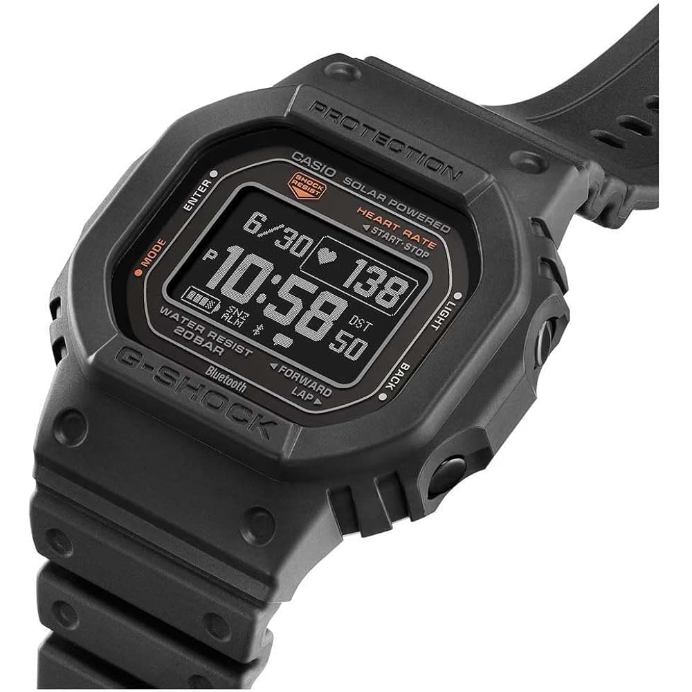 Casio Dw-H5600-1 Black Bio-Based Resin Digital Quartz Unisex Watch