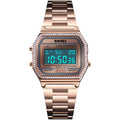 MASTOP Luxury Women Watches Full Steel Electronic LED Digital Fashion Ultra Thin Square Ladies Wrist Watches …