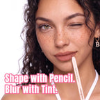 COLORGRAM NUDE BLUR TINT LIP TRIO KIT 01 COOL KIT | K-Beauty Makeup | Soft Matte Lip Stain | Powdery Finish | 2-in-1 Lip & Cheek | Lightweight & Buildable