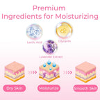 Foot Peeling Mask, 4 Pairs Foot Peel Mask for Dry Cracked Feet, Dead Skin Callus Removal, Repair Soft Feet
