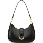 KKXIU Small Shoulder Bag for Women - Crescent Bag Small Purses for Women Trendy Vegan Leather Purse with Removable Strap