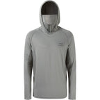 Bassdash Upf 50+ Men’S Long Sleeve Fishing Shirt With Mask Uv Neck Gaiter Hoodie