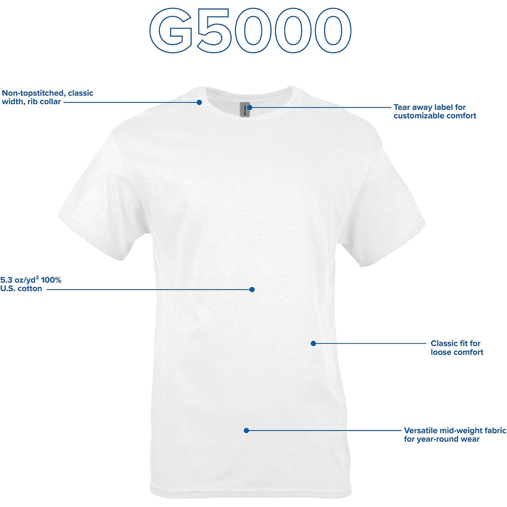 Gildan Adult Heavy Cotton T-Shirt, Style G5000