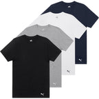 Puma Men'S 4 Pack Cotton Crewneck Short Sleeve T-Shirt