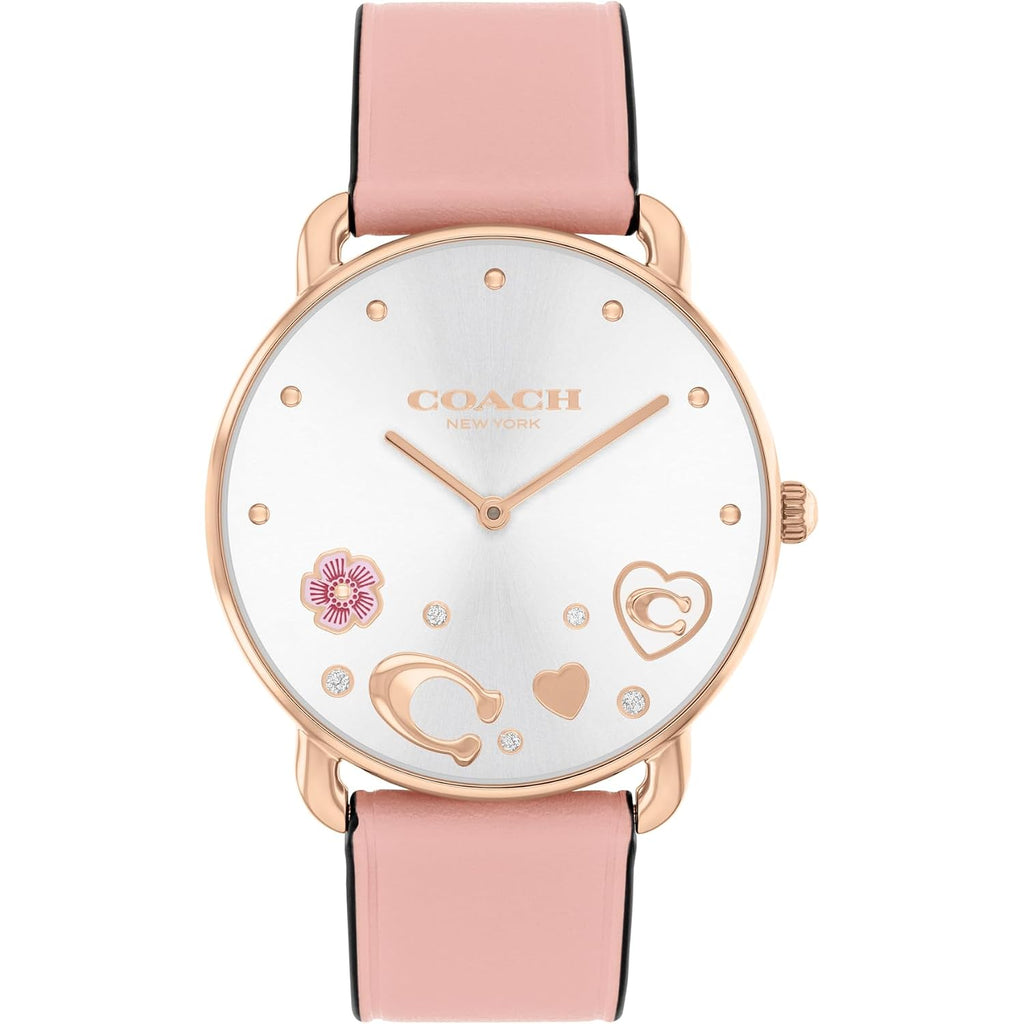 Coach Elliot Women'S Watch | Sleek Design With Scattered Charms | Timeless Style For Every Occasion | Gift For Her | Water-Resistant | 36 Mm