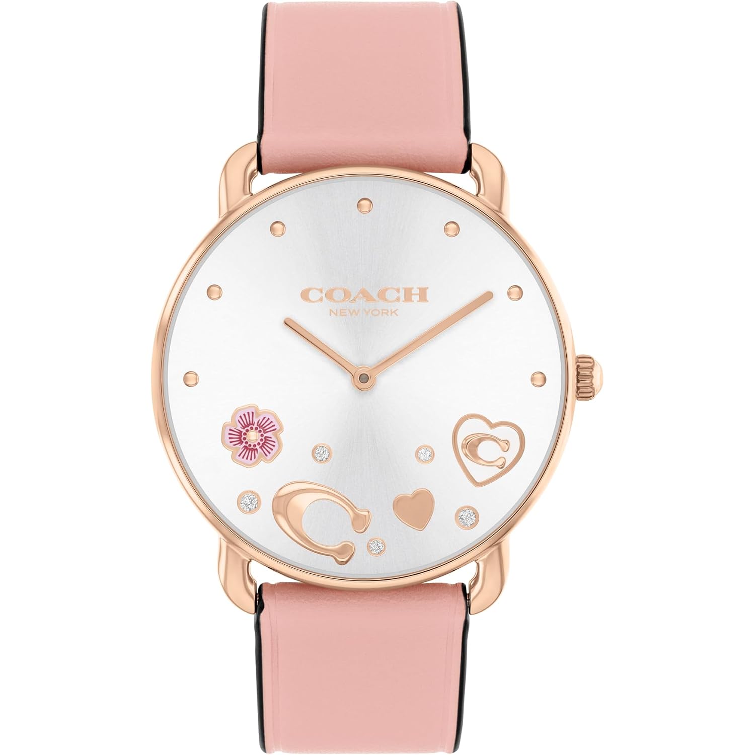 Coach Elliot Women'S Watch | Sleek Design With Scattered Charms | Timeless Style For Every Occasion | Gift For Her | Water-Resistant | 36 Mm